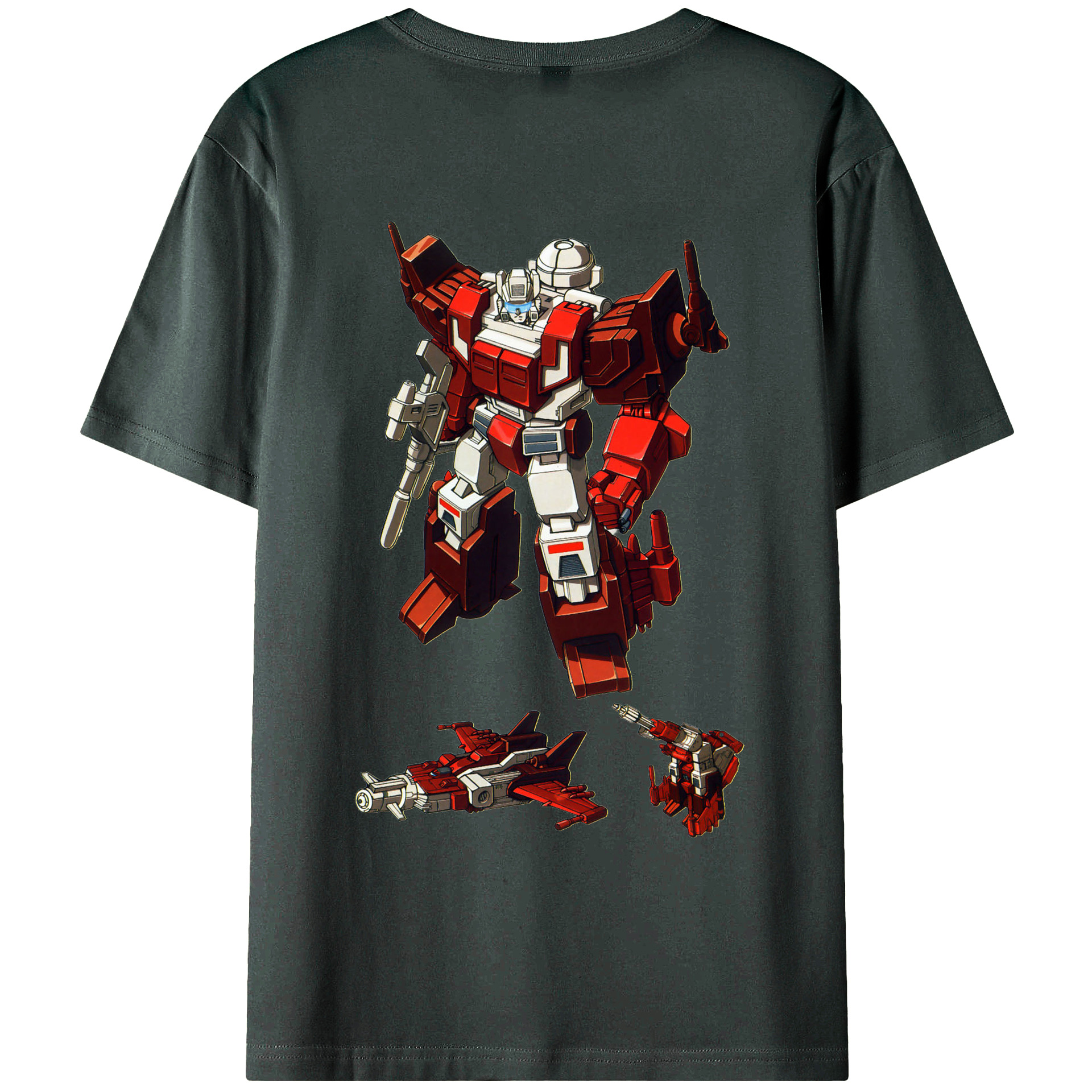 （画像用）  綿100％ メンズ半袖Tシャツ（バックプリント） 通気性